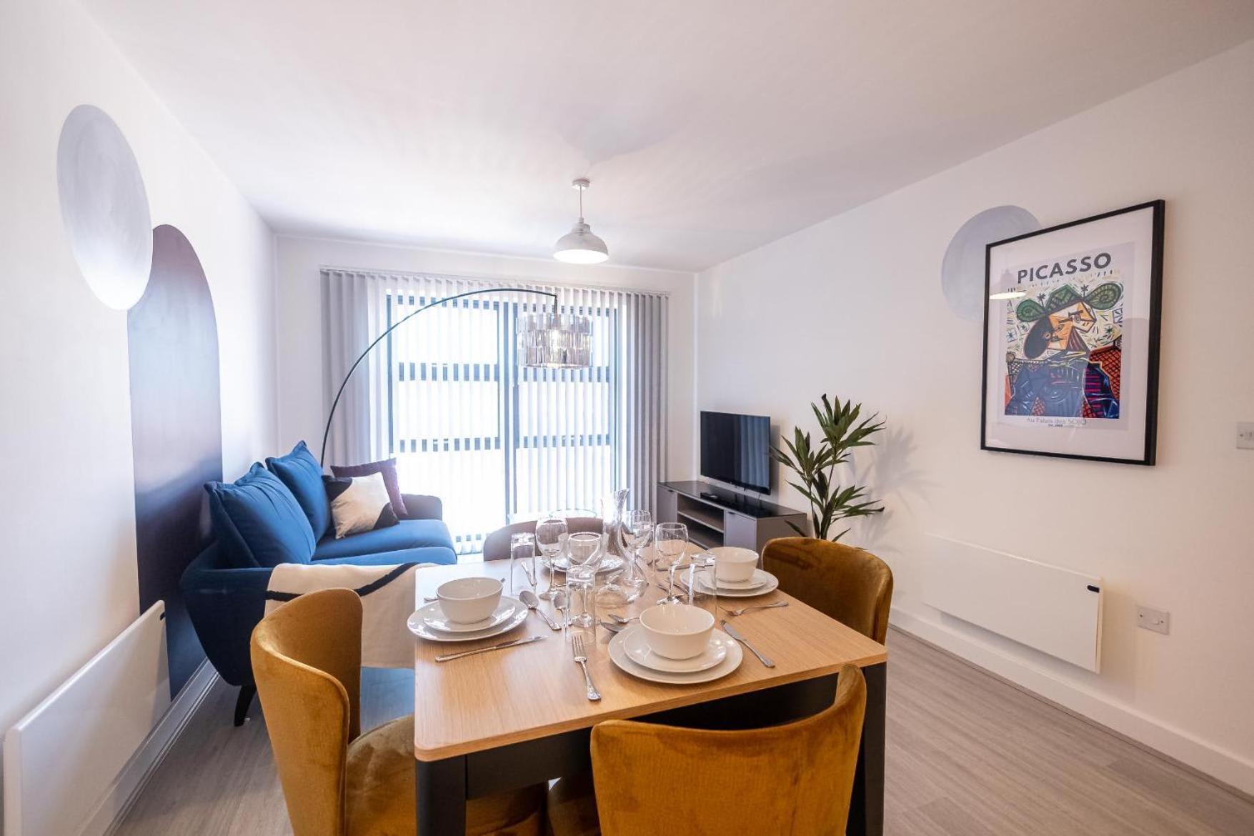 Quiet 2-bed In Birmingham, Ideal For Relaxing